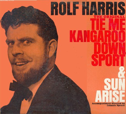 Rolf Harris Art. singer Rolf Harris.